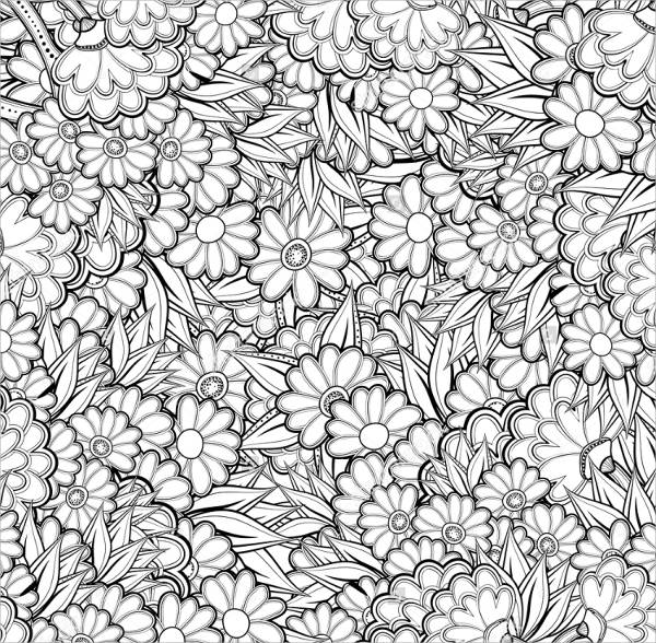 abstract flower coloring pages abstract flowers zentangle coloring page free printable coloring flower pages abstract 