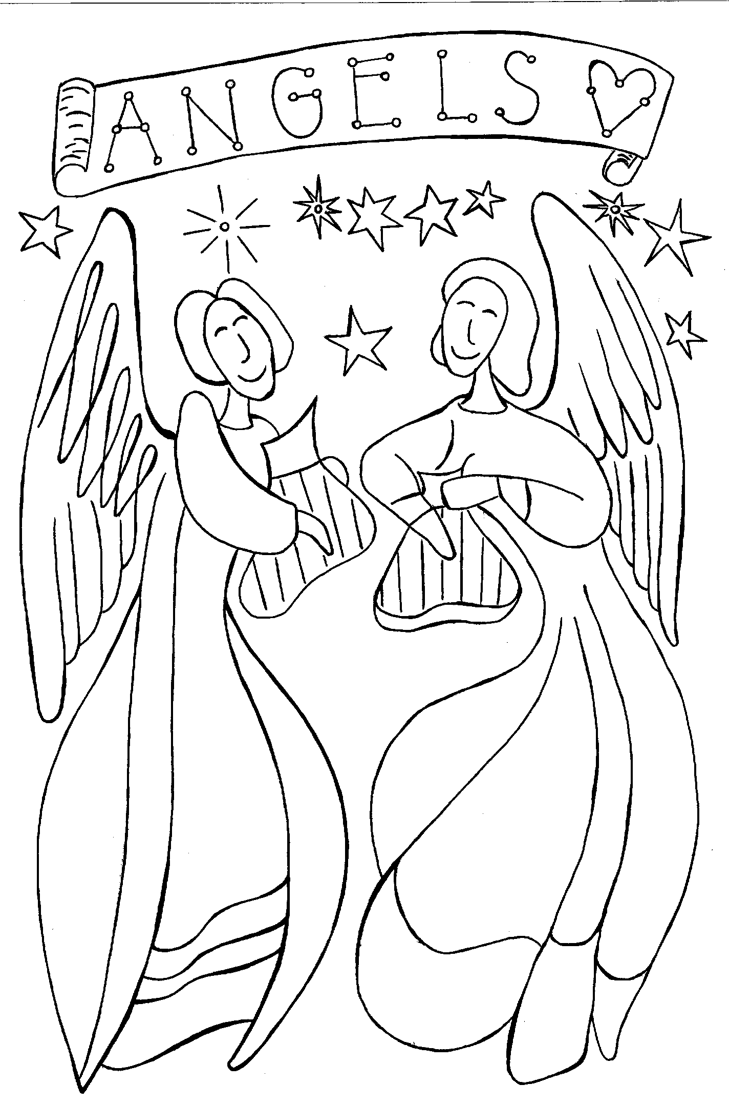angel coloring sheets angel coloring pages for adults coloring pages sheets angel coloring 
