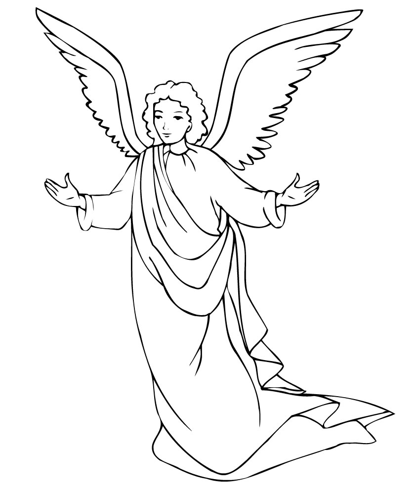 angel coloring sheets free printable angel coloring pages for kids sheets angel coloring 