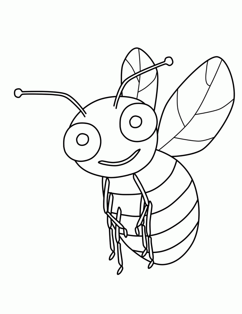 bee for coloring 60 best bee coloring pages images on pinterest coloring for bee 