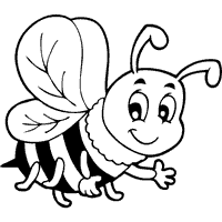 bee for coloring pin by medina hunter on classroom bee coloring pages for bee coloring 