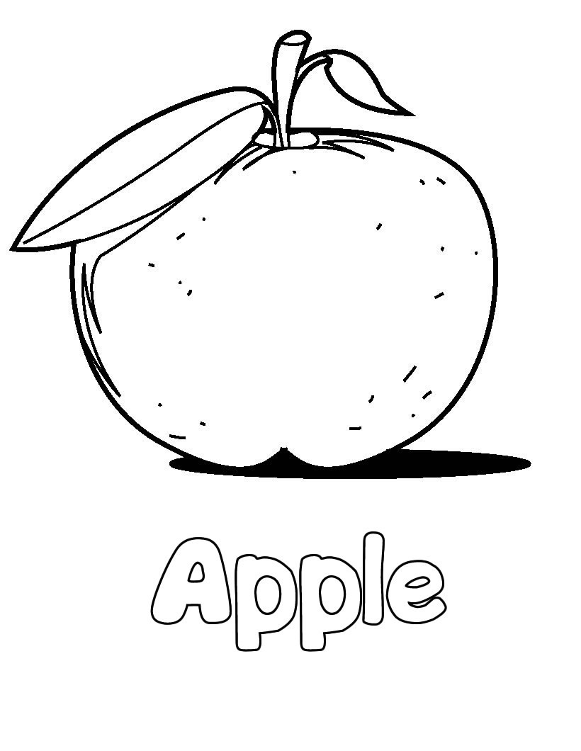 coloring pages apple free printable apple coloring pages for kids coloring apple pages 