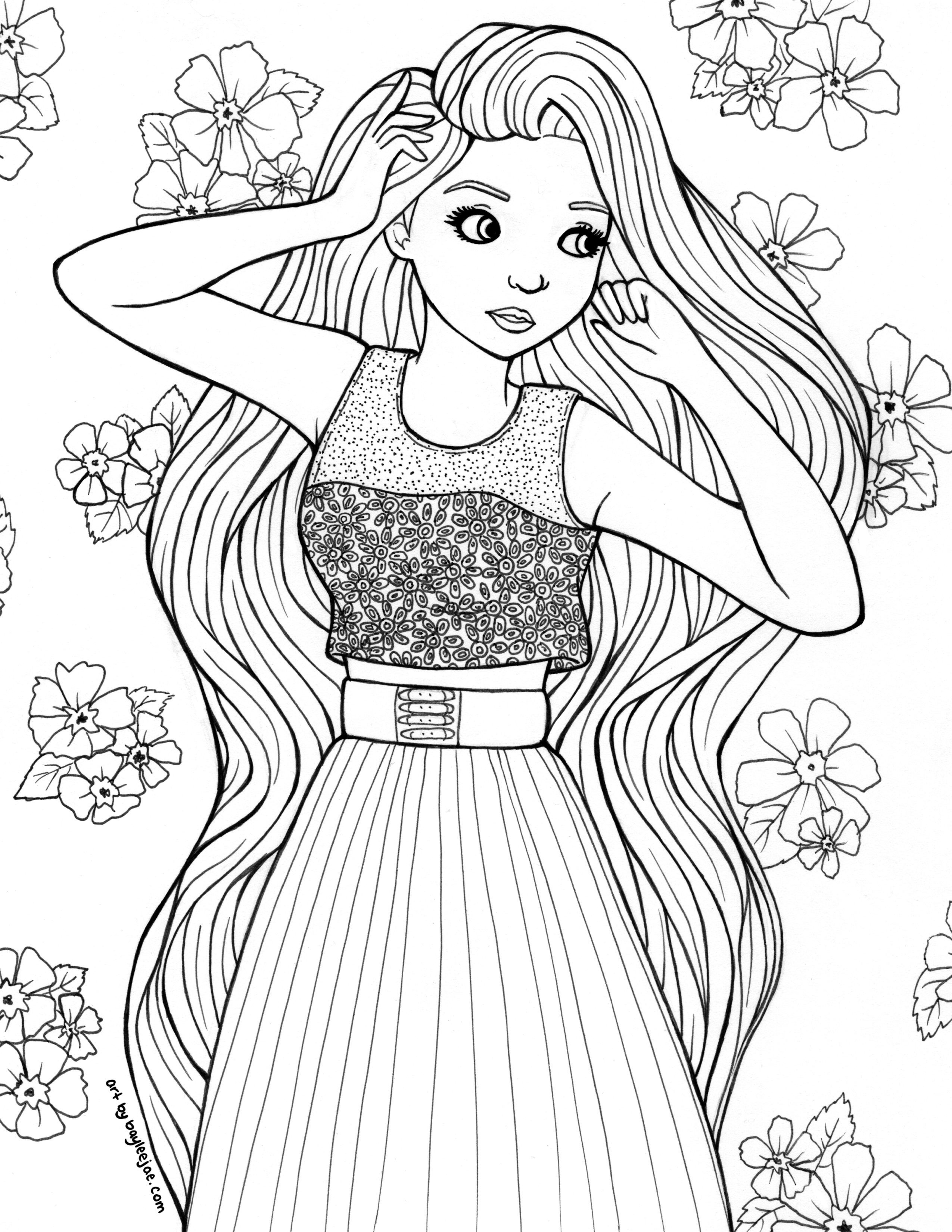 coloring pages people pin by desiree on hair bow people coloring pages people pages coloring 