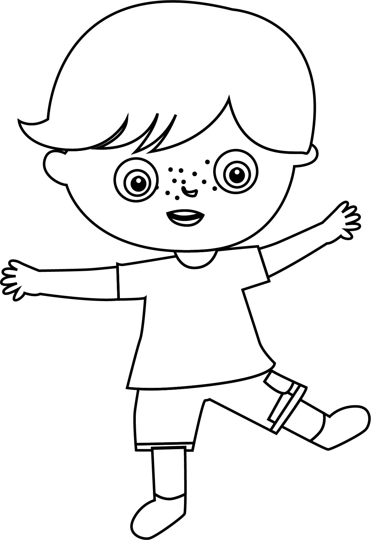 colouring page of a boy boy coloring pages coloring pages to print of page a boy colouring 