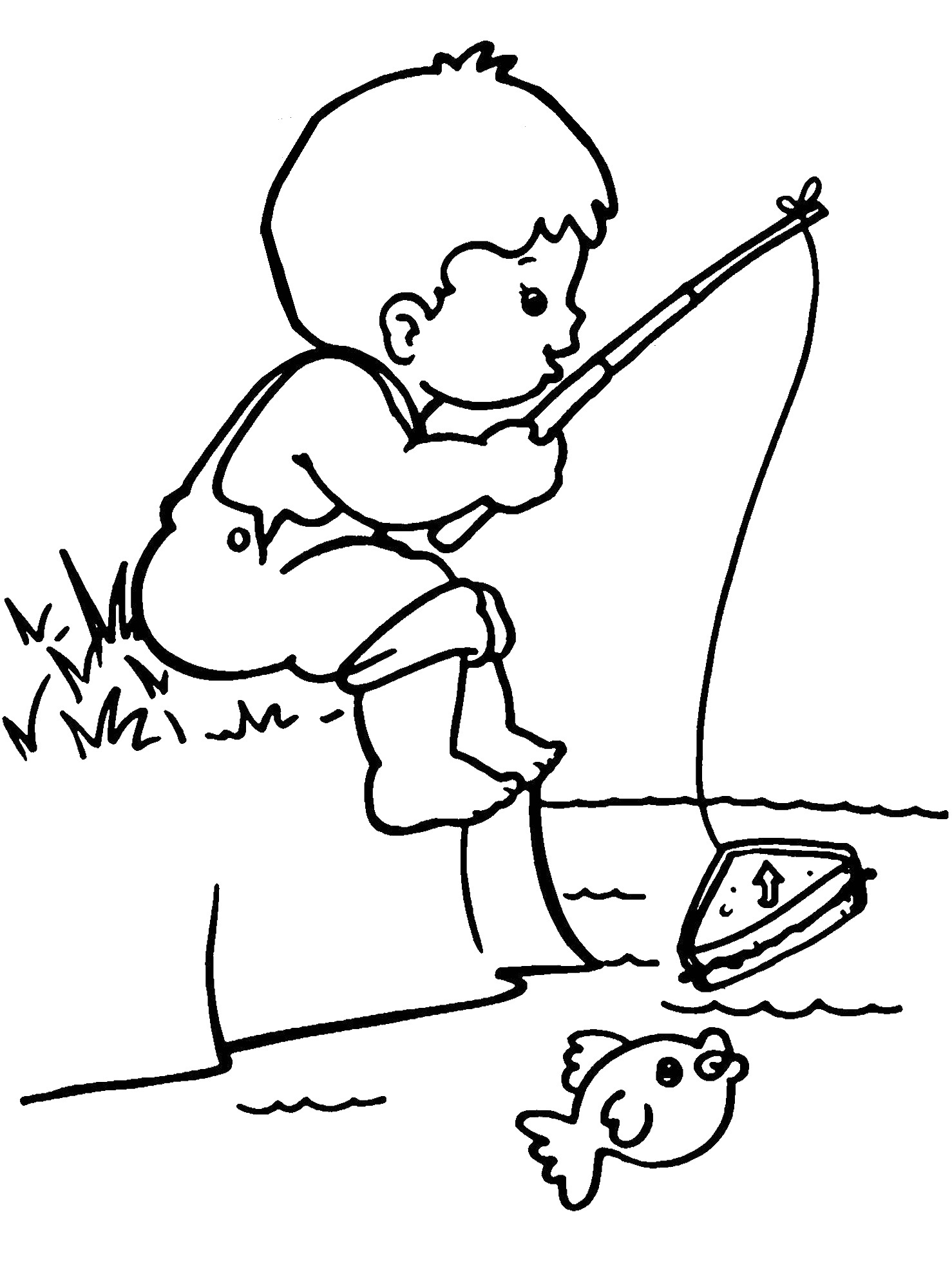 colouring page of a boy free printable boy coloring pages for kids of boy colouring page a 
