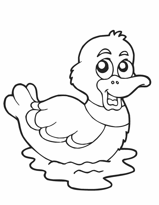 colouring page of duck printable duck coloring pages for kids cool2bkids duck colouring of page 