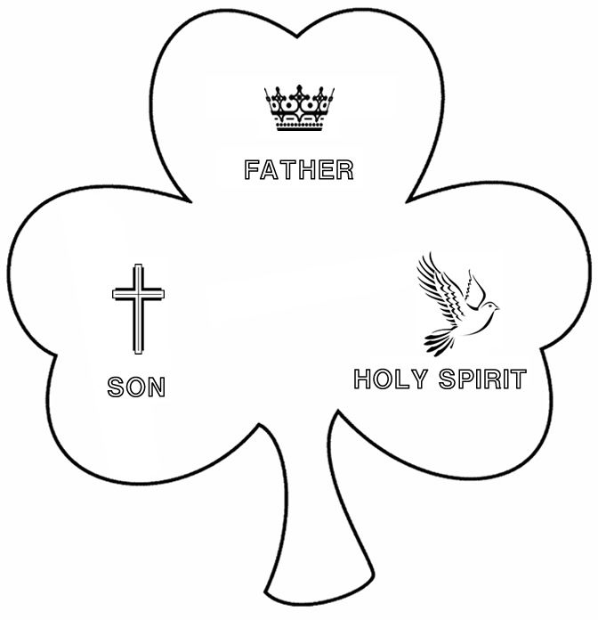 colouring pages for trinity sunday trinity clover coloring page sunday school coloring pages sunday trinity colouring for 