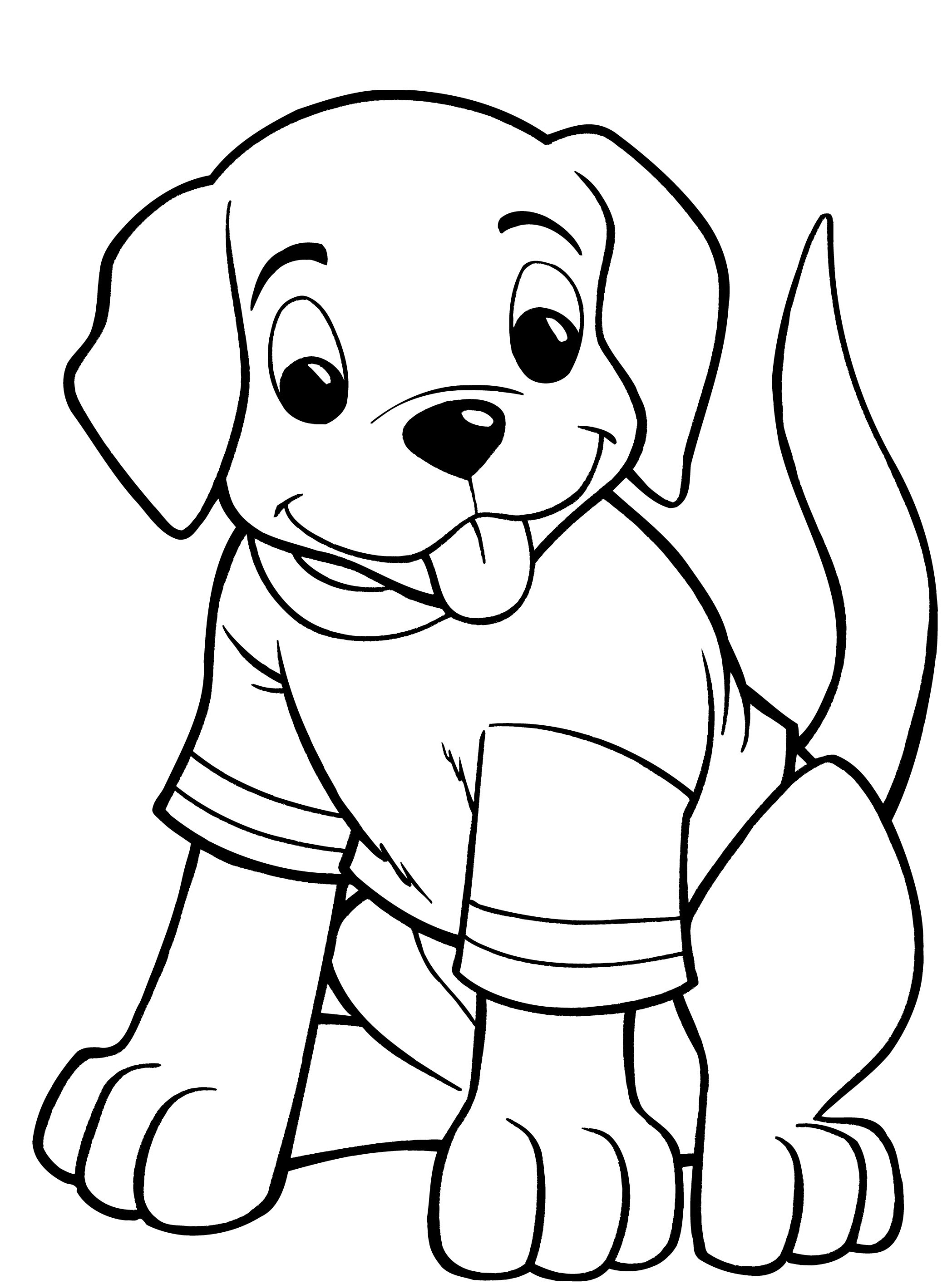 dog coloring pages free dog coloring pages for kids preschool and kindergarten dog pages free coloring 