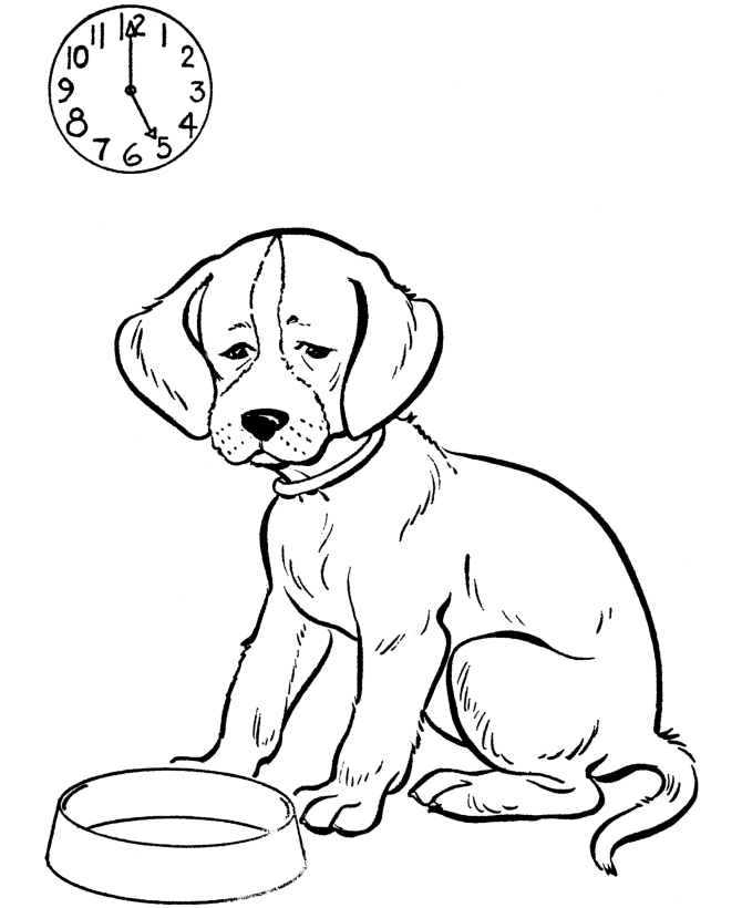 dog coloring pages free free printable dog coloring pages for kids dog free pages coloring 