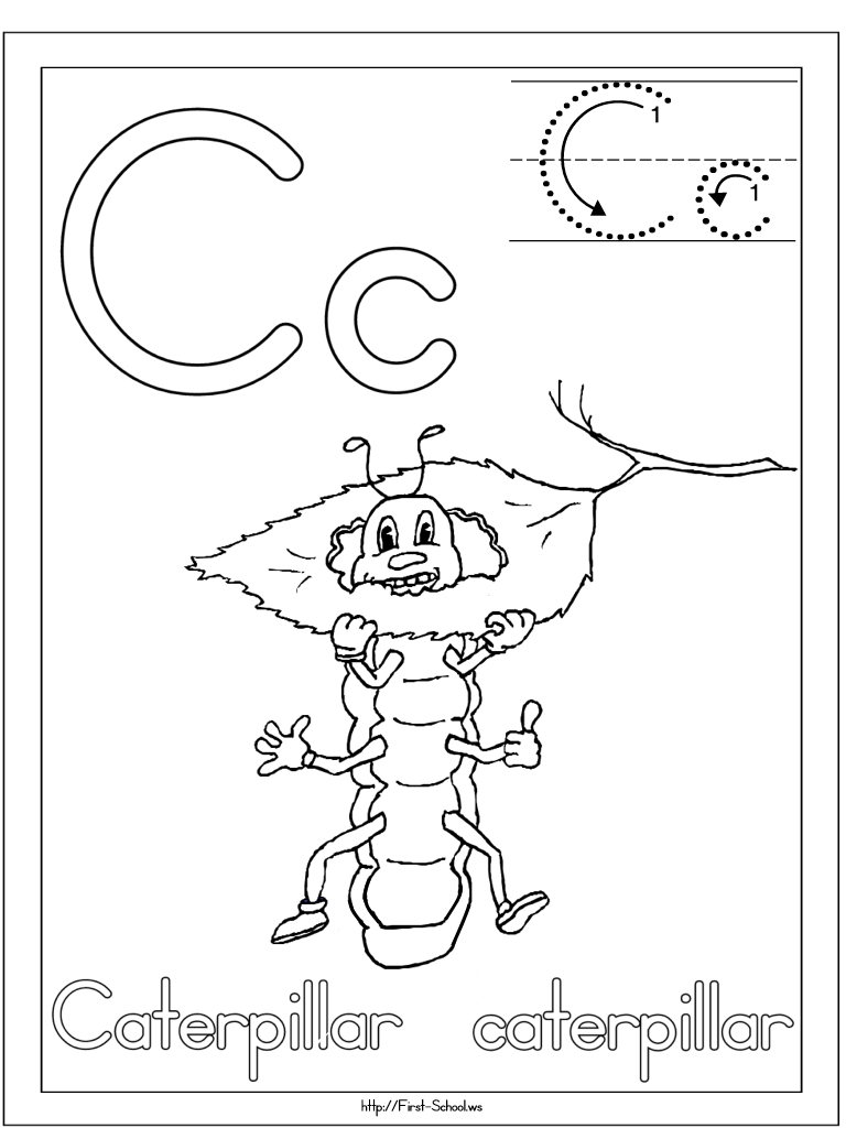 letter c coloring pages for preschoolers letter c is for cake coloring page free printable for pages letter preschoolers c coloring 