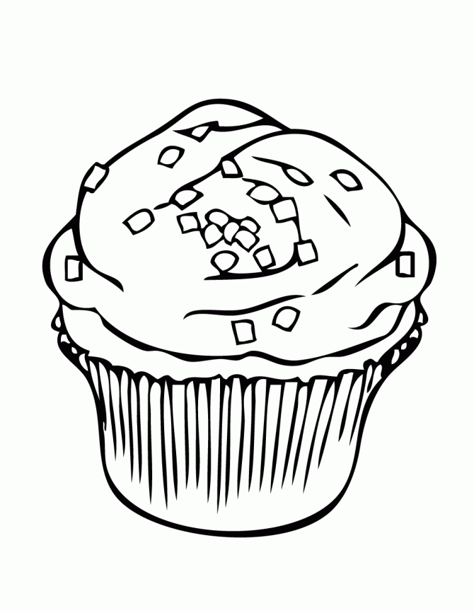 muffin pictures to color muffin coloring page coloring home pictures muffin color to 