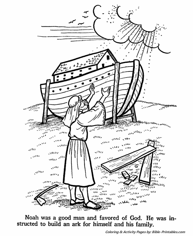 noah and the ark coloring page noah coloring pages getcoloringpagescom ark page and the noah coloring 