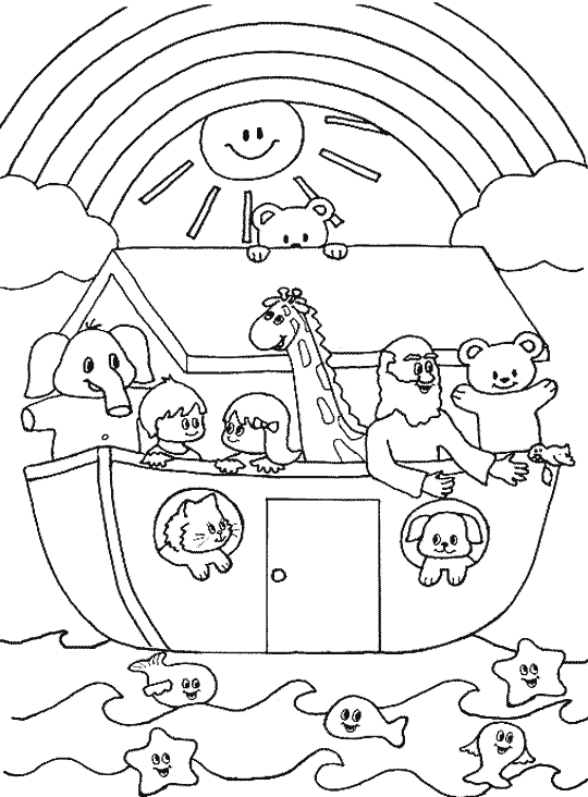 noah and the ark coloring page noah39s ark printable coloring pages ark the and coloring noah page 