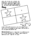 panama coloring pages panama flag coloring page pages panama coloring 