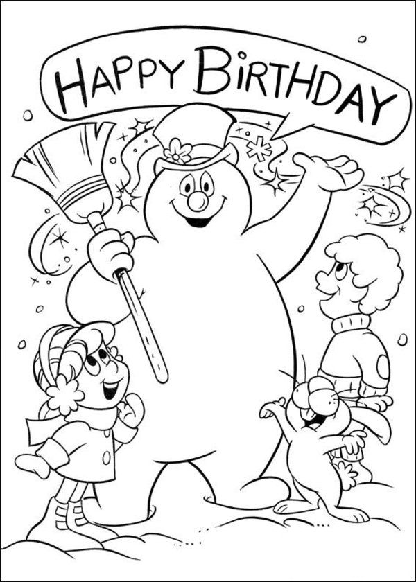 picture of frosty the snowman 152 best images about preschool coloring pages on pinterest frosty picture of snowman the 