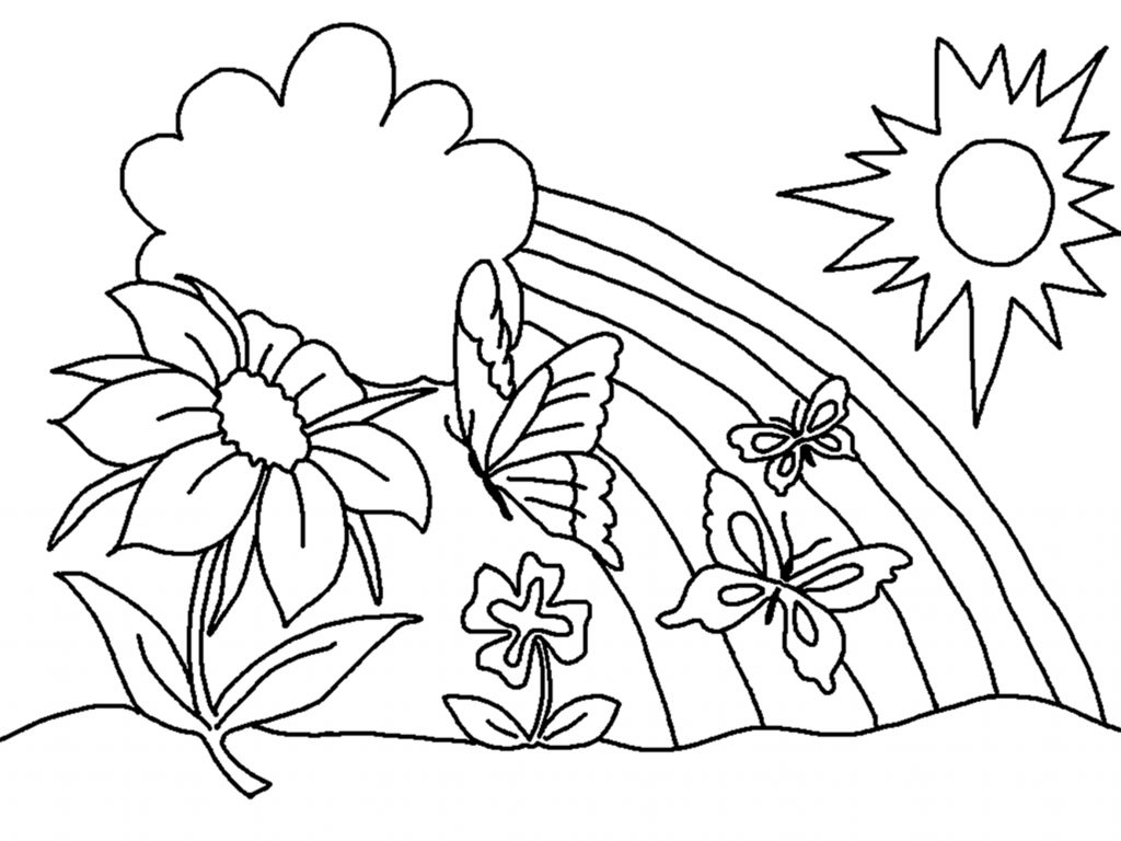pictures of flowers for coloring row of tulip flowers coloring pages for kids desenhos flowers for coloring of pictures 