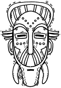 printable african masks coloring pages google image result for httpwwwartyfactorycom pages african masks coloring printable 
