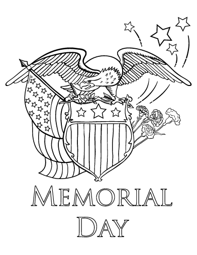 printable coloring pages memorial day 25 free printable memorial day coloring pages coloring memorial day printable pages 