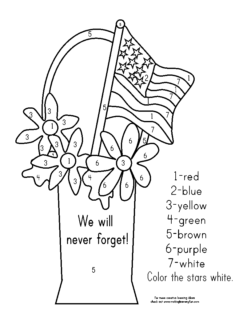 printable coloring pages memorial day coloring sheet memorial day education world day printable pages memorial coloring 