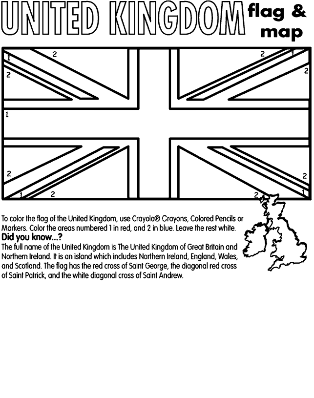printable flags of the world to color united kingdom flag coloring page flag coloring pages the to world printable of color flags 