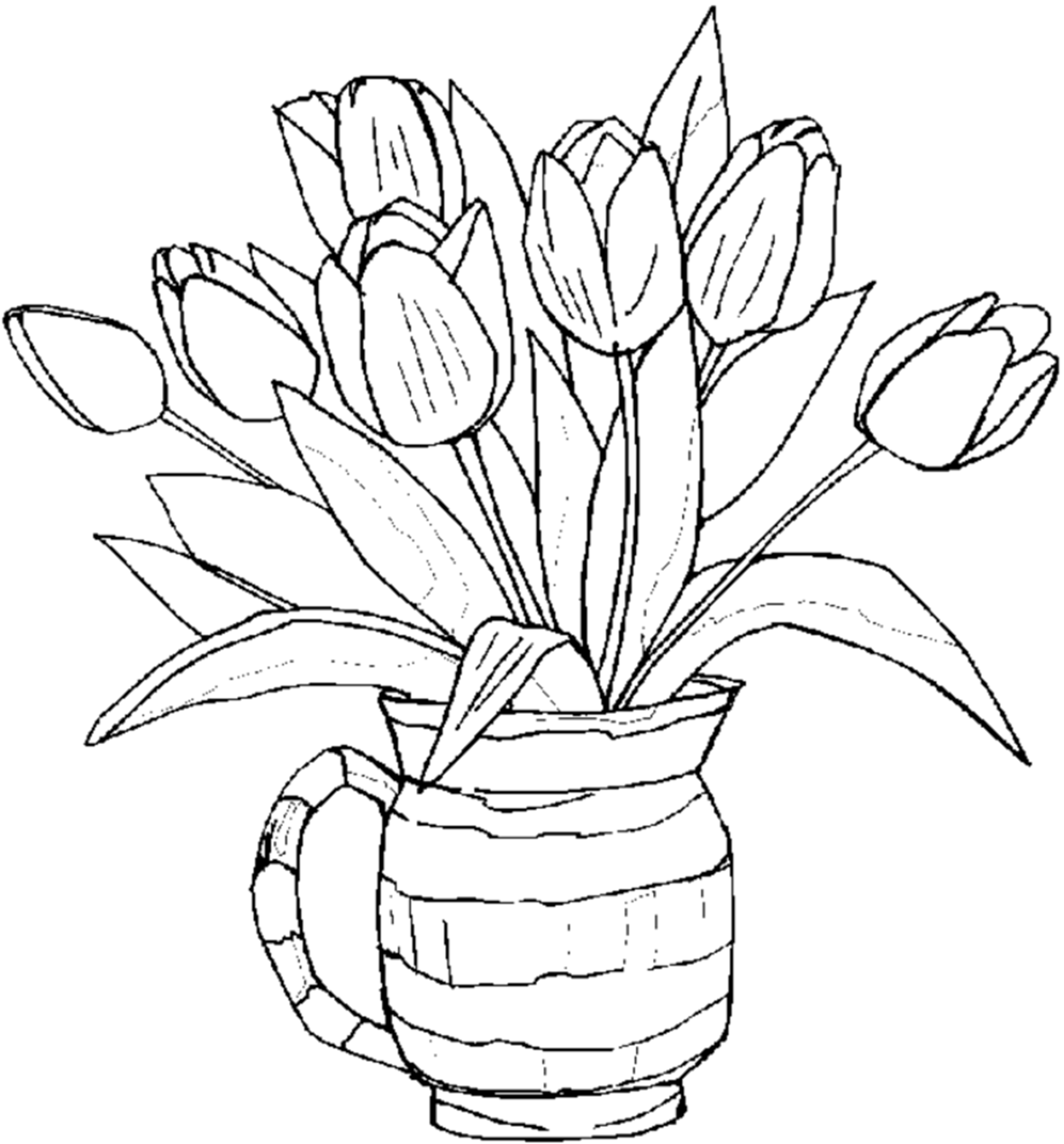 printable flowers to color free printable flower coloring pages for kids best flowers color printable to 