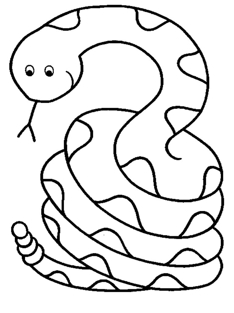 printable snake kids page snake coloring pages for kids printable printable snake 