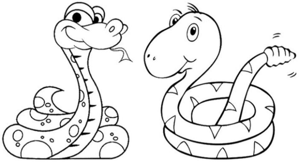printable snake snakes coloring pages coloringpages1001com snake printable 