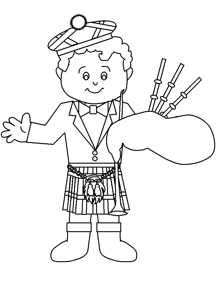 scotland colouring pages 1000 images about holidays around the world on pinterest pages scotland colouring 