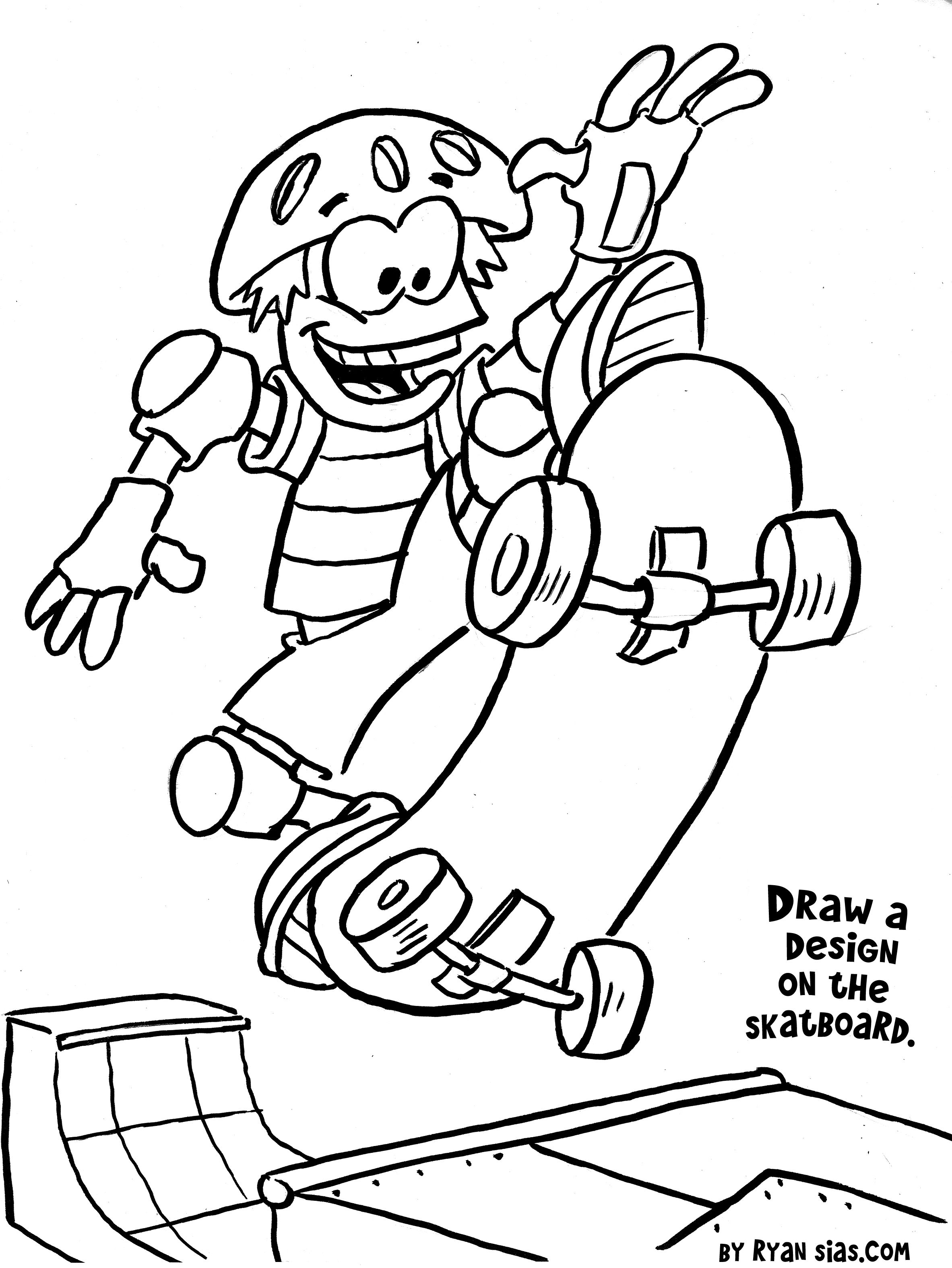 sports colouring sheets free printable sports coloring pages skateboard sheets sports colouring 