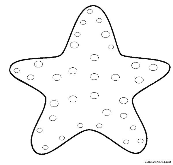 starfish coloring sheet printable starfish coloring pages for kids cool2bkids sheet coloring starfish 