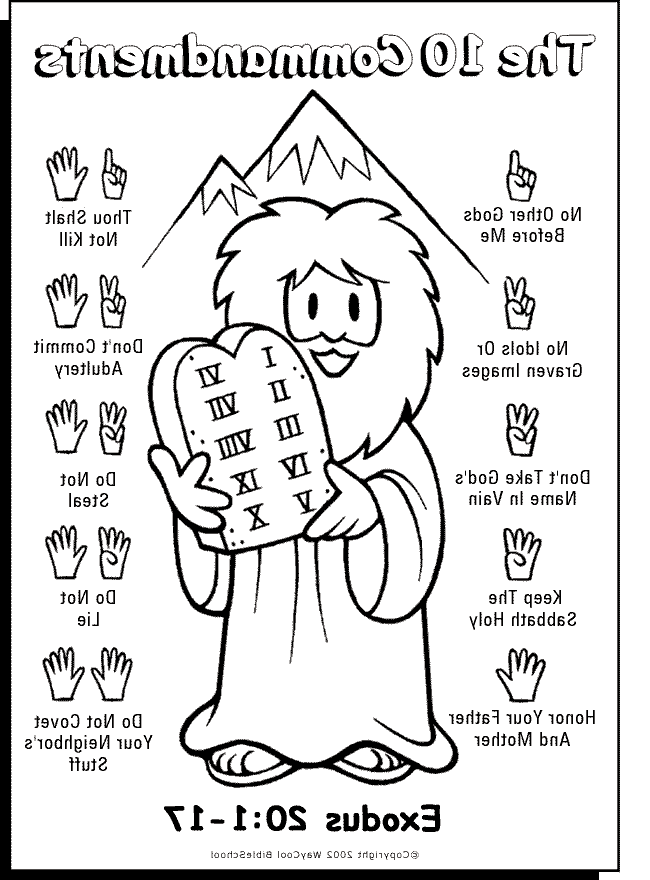 10 commandments coloring page coloring page by cori ann page commandments coloring 10 