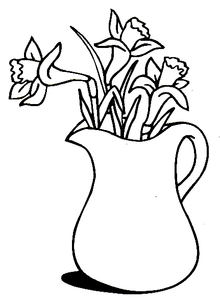 a flower coloring page flowers coloring pages coloringpages1001com page coloring flower a 