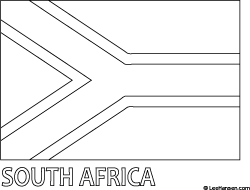 africa flag coloring page printable make your own sa flag parent24 africa page flag coloring 