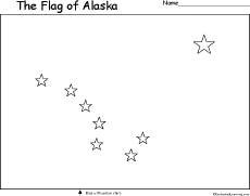 alaska flag coloring page alaska flag coloring page az coloring pages clipart flag alaska page coloring 