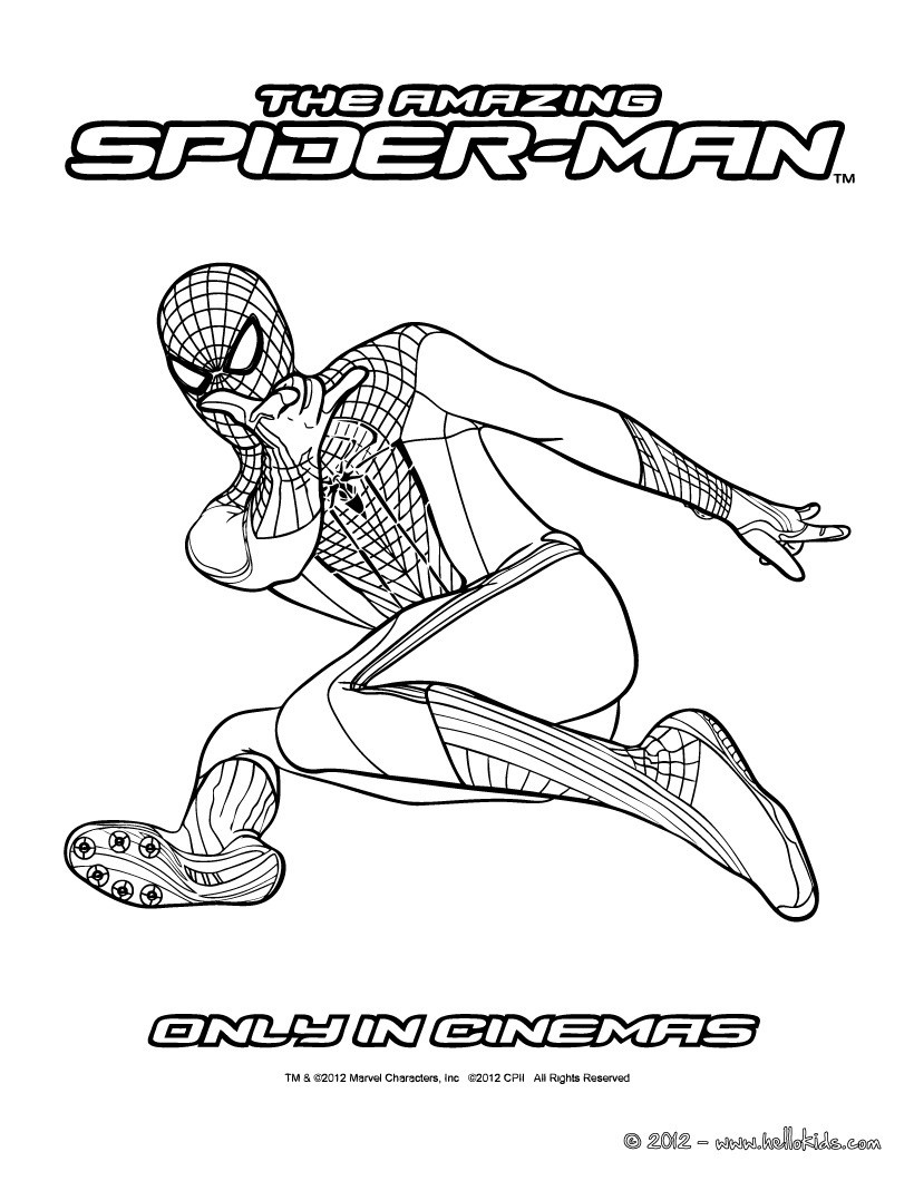 amazing spiderman 2 coloring pages the amazing spidey climbing coloring pages hellokidscom amazing coloring spiderman 2 pages 