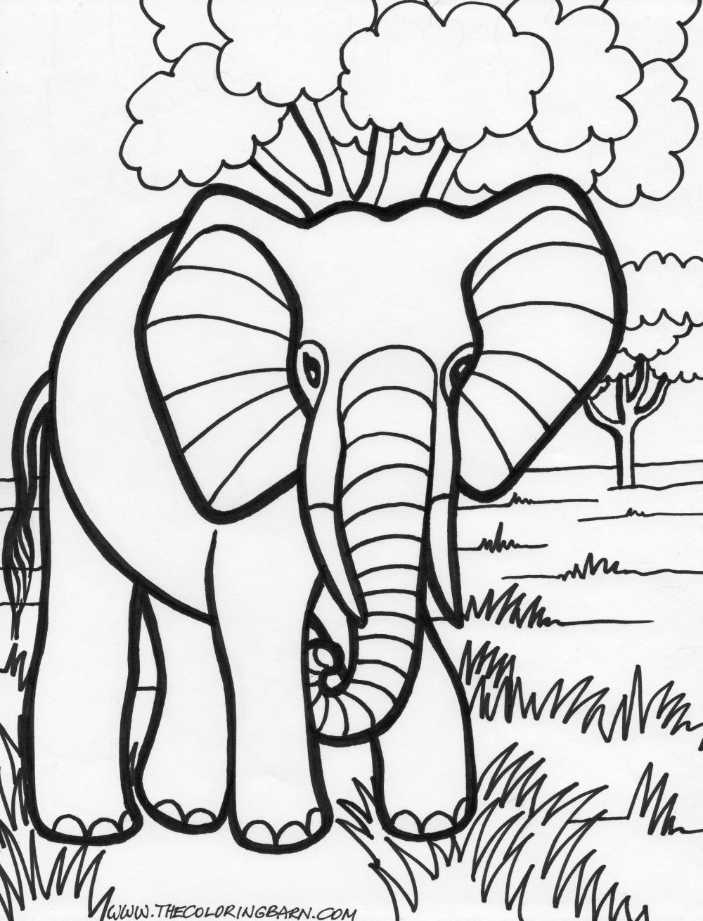 animal coloring pages elephant baby elephant coloring pages animal animal pages coloring elephant 