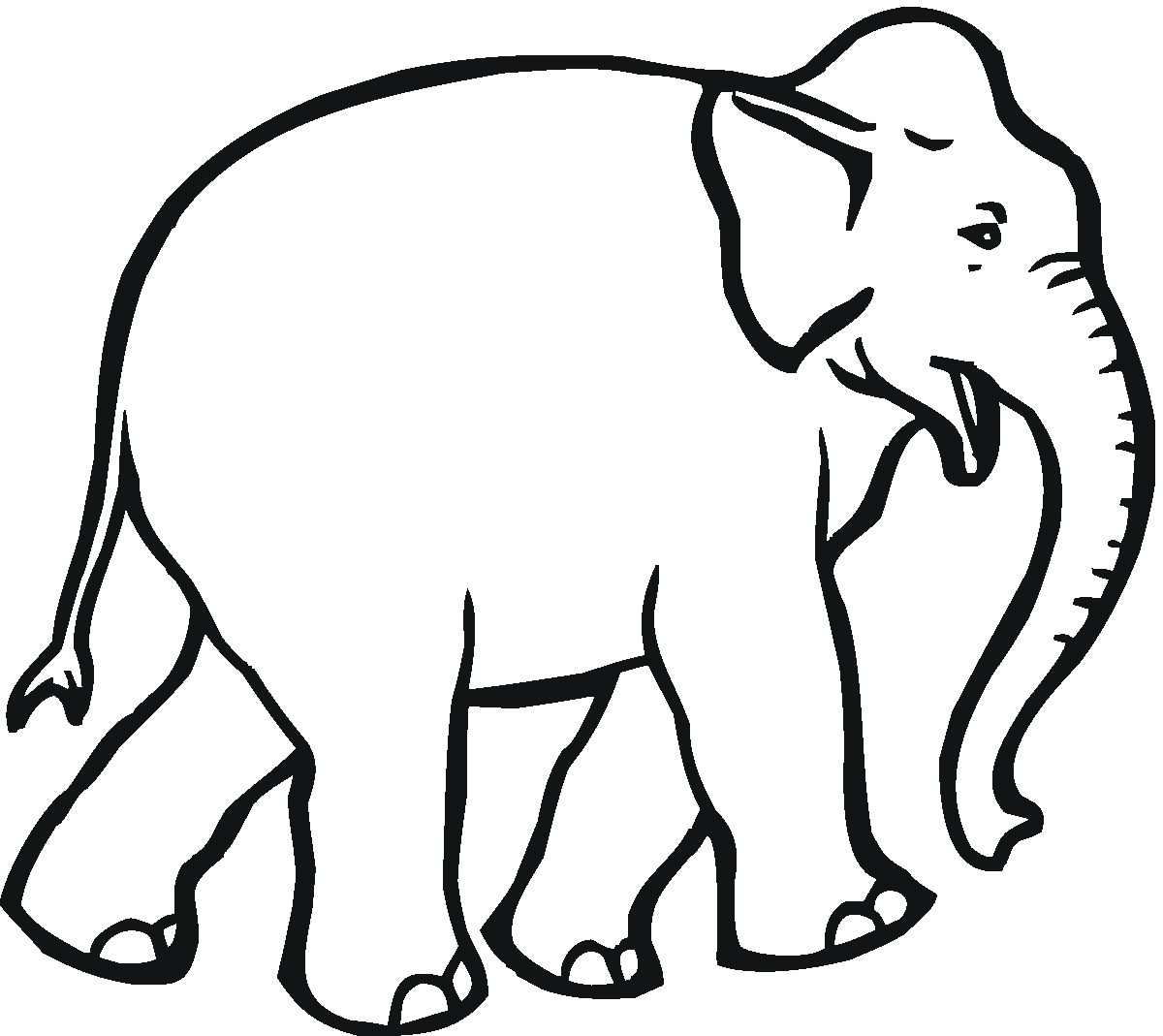 animal coloring pages elephant free elephant coloring pages animal coloring pages elephant 