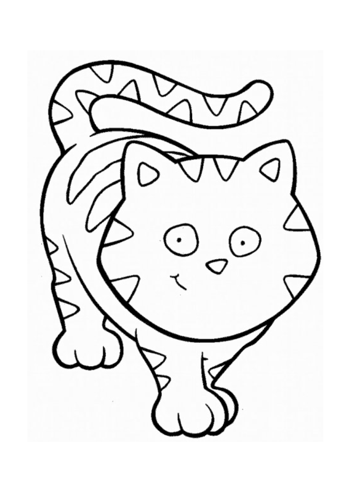 animal pictures to color easy animal coloring pages for kids coloring home pictures animal color to 