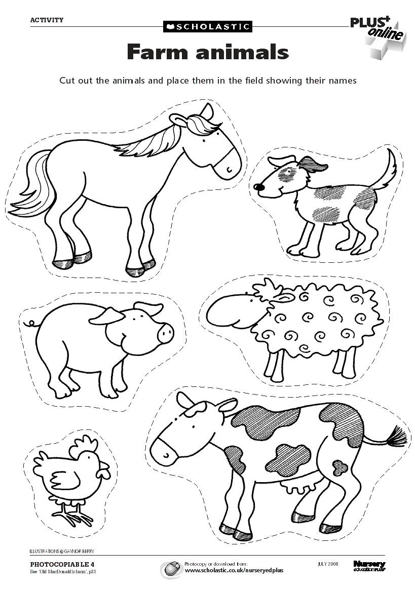 animal printables for kindergarten angol feladatok mondókák színezők nocturnal animals printables kindergarten animal for 