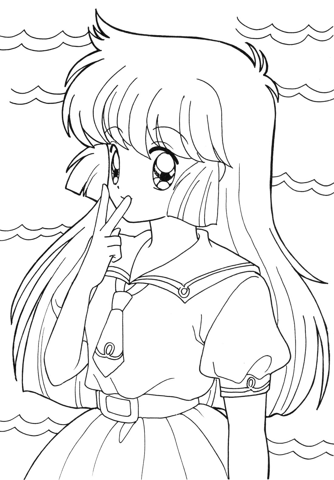 anime color page anime coloring pages best coloring pages for kids color anime page 