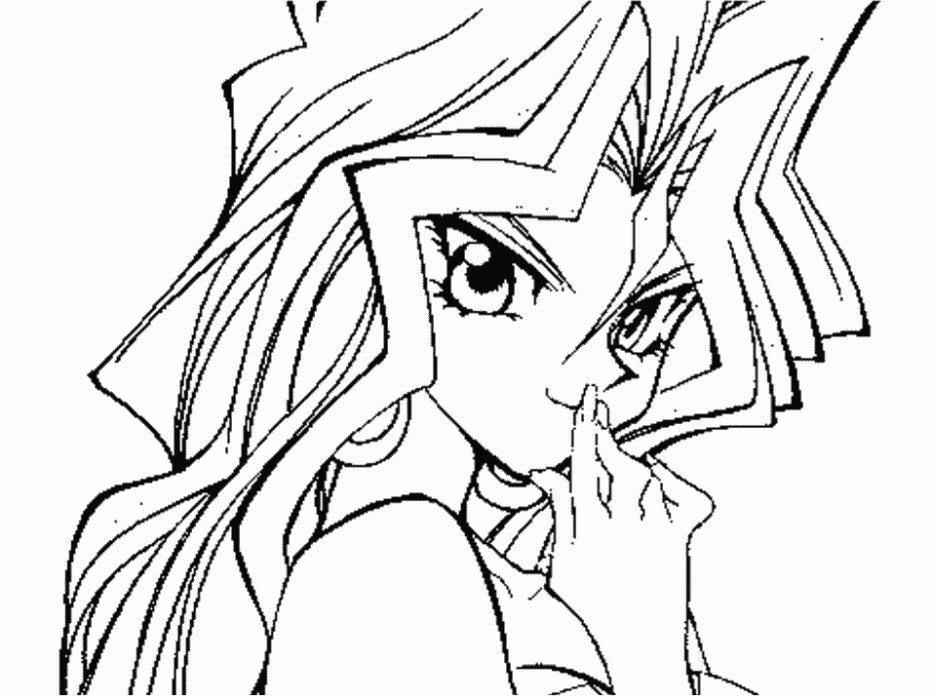 anime color page coloring pages for girls anime coloring book pages anime color page 
