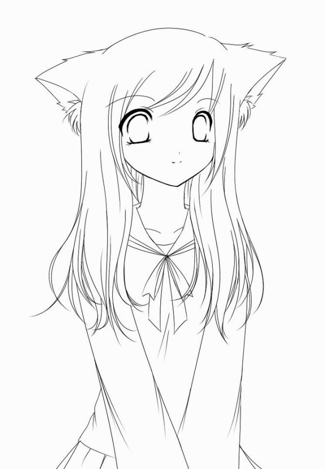 anime coloring page cute coloring pages best coloring pages for kids page coloring anime 