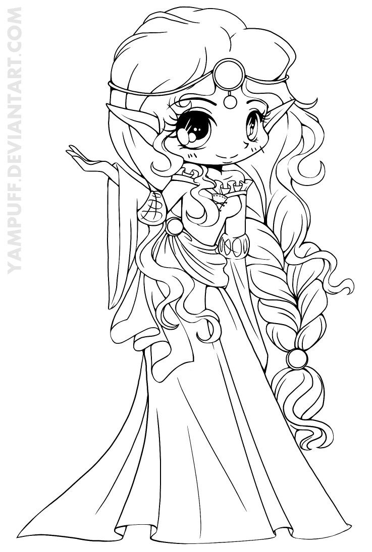 anime coloring pages chibi little deer chibi open lineart by yampuff on deviantart chibi coloring pages anime 