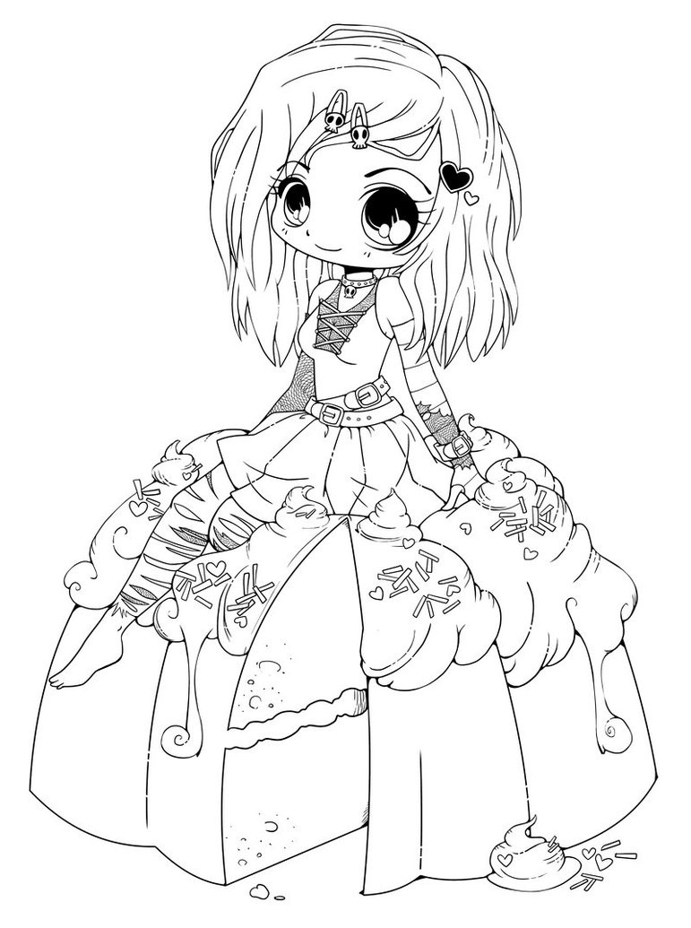 anime coloring pages chibi rhapsody chibi lineart commission by yampuff on deviantart coloring pages chibi anime 