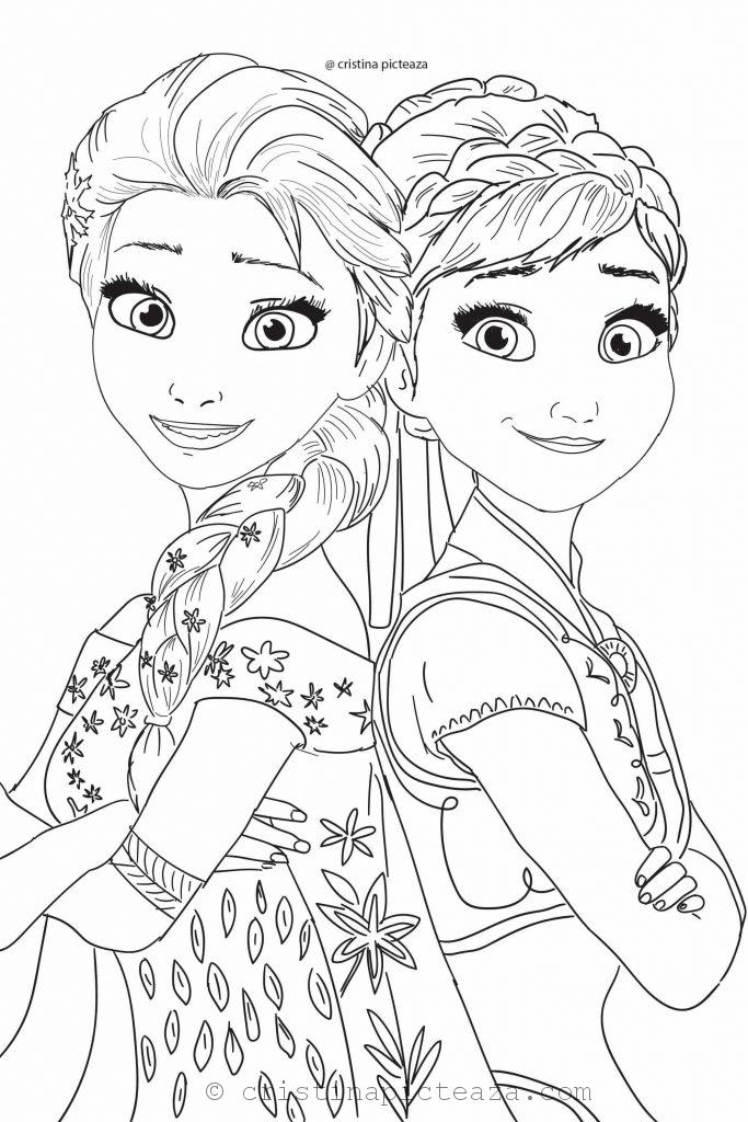 anna and elsa frozen coloring pages elsa accidentally struck anna while playing coloring page coloring anna and pages elsa frozen 