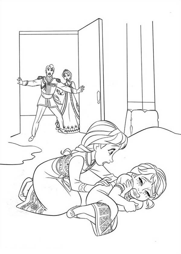 anna and elsa frozen coloring pages in this awesome coloring page from the upcoming movie coloring and frozen elsa anna pages 