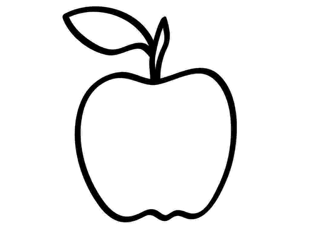 apple coloring picture free printable apple coloring pages for kids coloring apple picture 