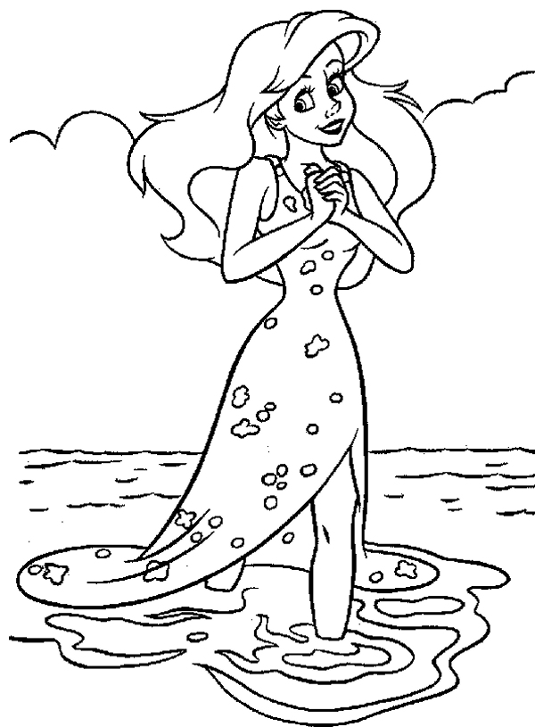 ariel little mermaid coloring pages the little mermaid coloring pages 3 disneyclipscom little ariel mermaid pages coloring 