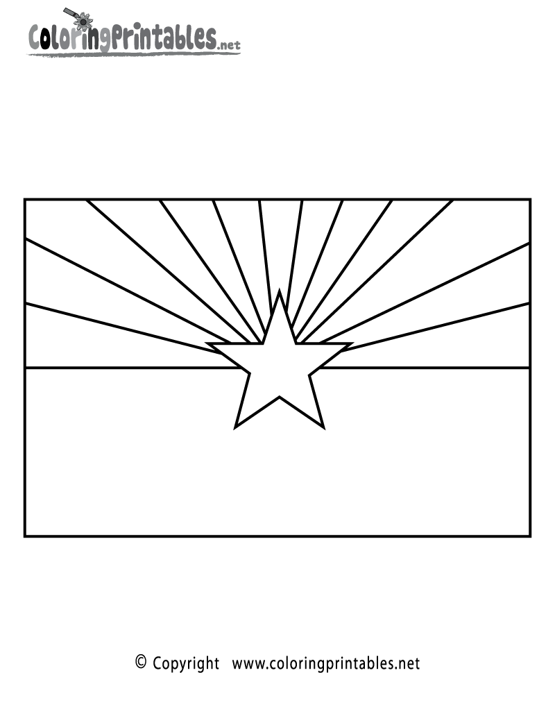 arizona flag coloring page world flags coloring pages arizona coloring page flag 