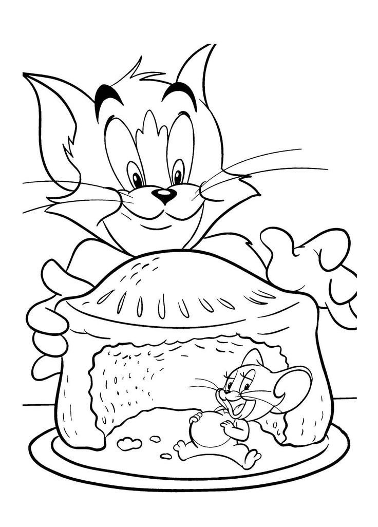 art pictures to color tom jerry pencil drawings coloring page 01 coloring pictures to art color 